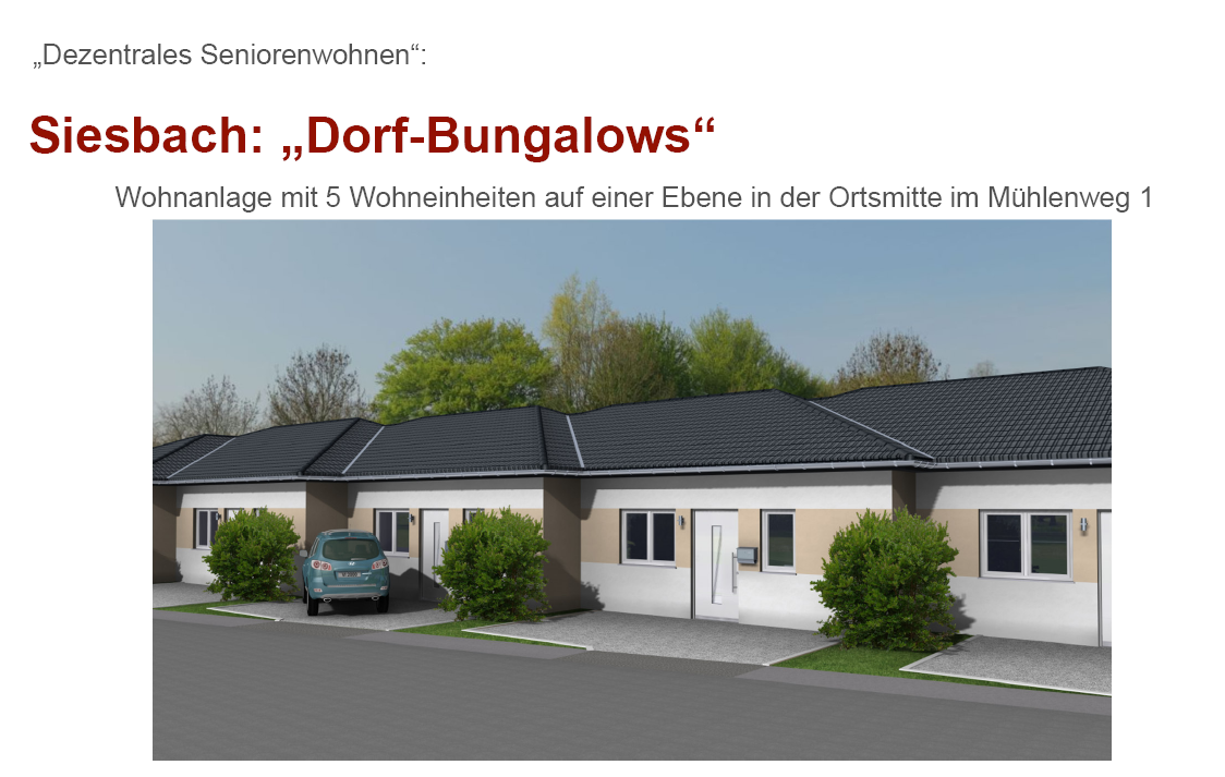 Senioren Wohnprojekt Siesbach