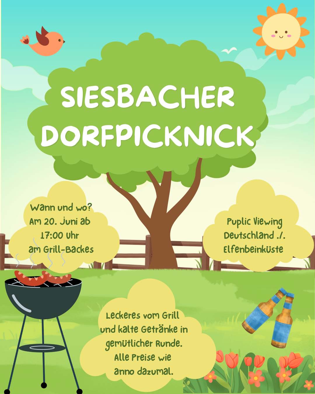 Dorfpicknick Siesbach 20.06.2026